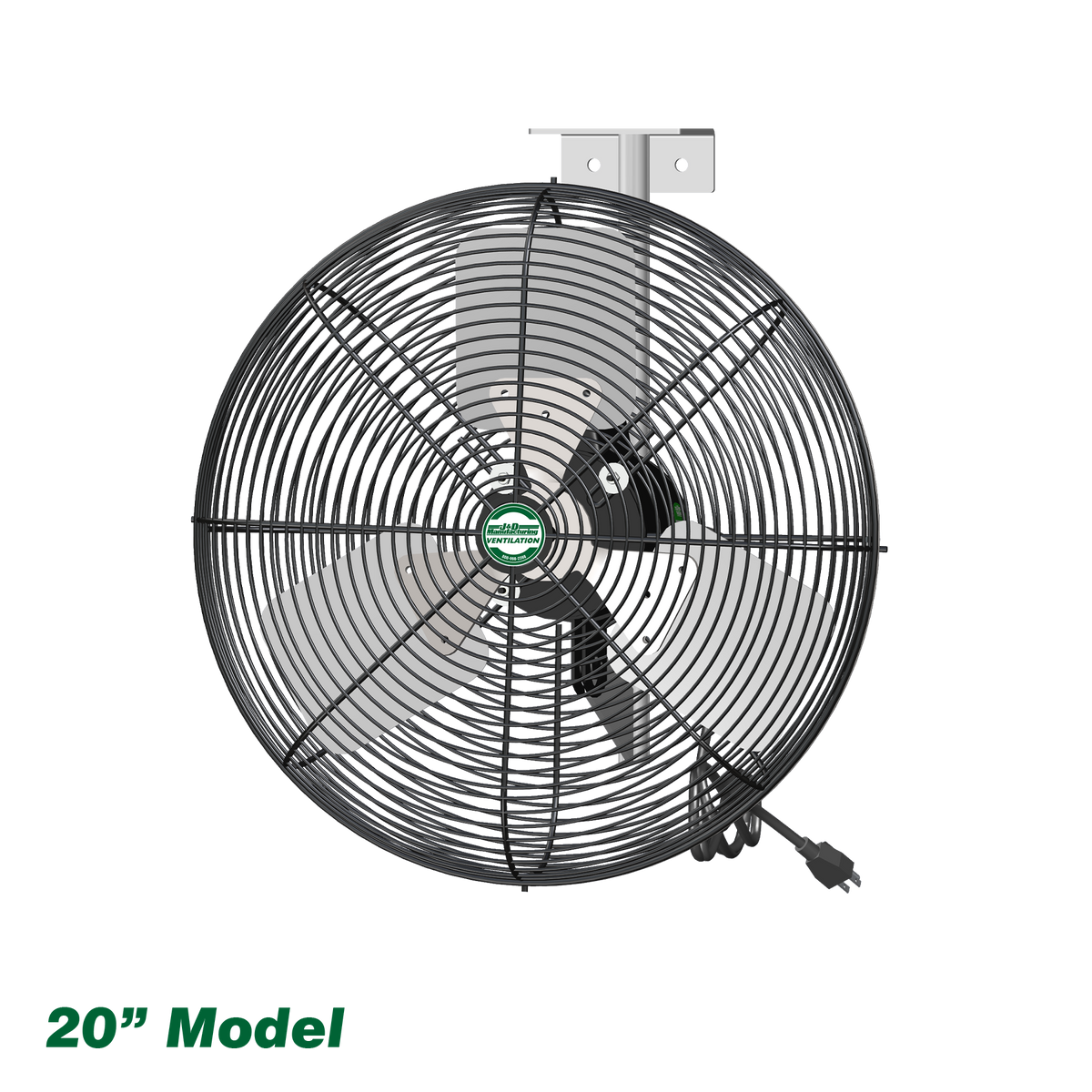J&amp;D Manufacturing High output Deluxe Basket Fan