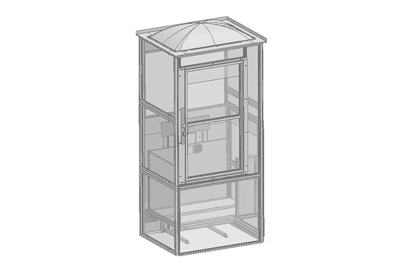 Stratos Enclosed Vertical Platform Lift