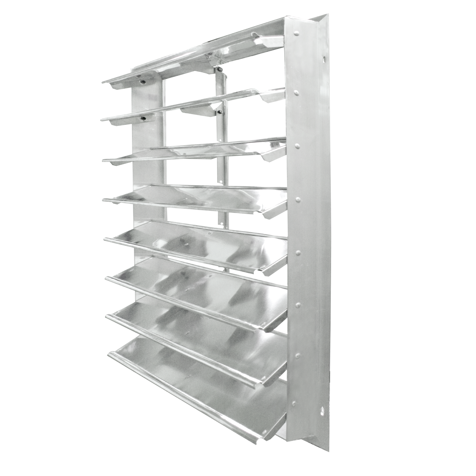 J&D Manufacturing Aluminum Exhaust Shutter