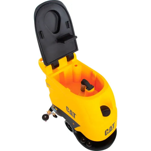 Global Industrial - Cat® C20E Electric Walk-Behind Corded Auto Floor Scrubber, 20" Model #: WB641745