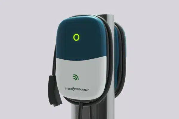 80A COMMERCIAL EV CHARGER CSE2 ON PEDESTAL, LEVEL-2 EV CHARGER