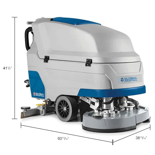 Global Industrial - Auto Floor Scrubber with Traction Drive, 34" Model #: WB641840
