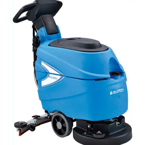 Global Industrial - Auto Walk-Behind Floor Scrubber 17" Cleaning Path, Two 80 Amp Batteries Model #: WB641411