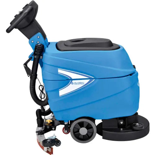 Global Industrial - Auto Walk-Behind Floor Scrubber 17" Cleaning Path, Two 80 Amp Batteries Model #: WB641411