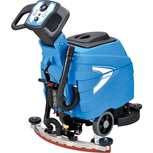 Global Industrial - Auto Walk-Behind Floor Scrubber 17" Cleaning Path, Two 80 Amp Batteries Model #: WB641411
