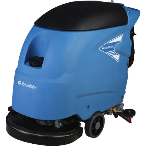 Global Industrial - Electric Walk-Behind Auto Floor Scrubber, 18" Model #: WB641250