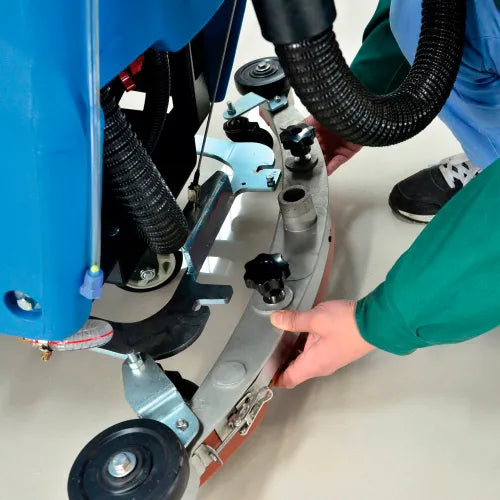 Global Industrial - Electric Walk-Behind Auto Floor Scrubber, 18" Model #: WB641250