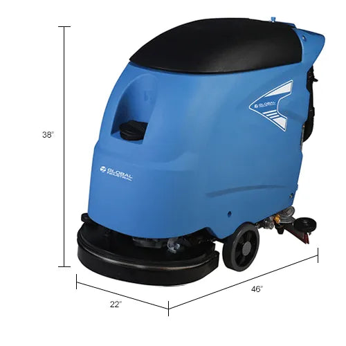 Global Industrial - Electric Walk-Behind Auto Floor Scrubber, 20" Model #: WB261990