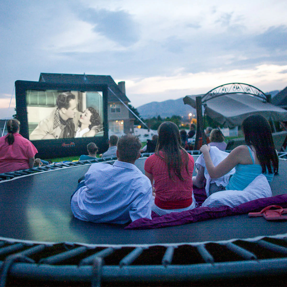 Home Outdoor Movie Screen Kit 12&#39;