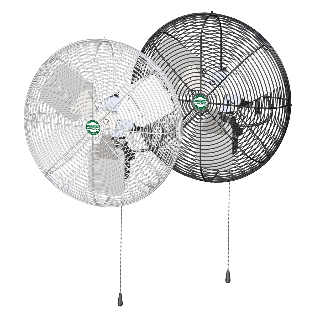 J&amp;D Manufacturing Heavy-Duty Industrial Basket Fan