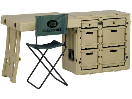 Pelican Field Desk w/ Chair-Black