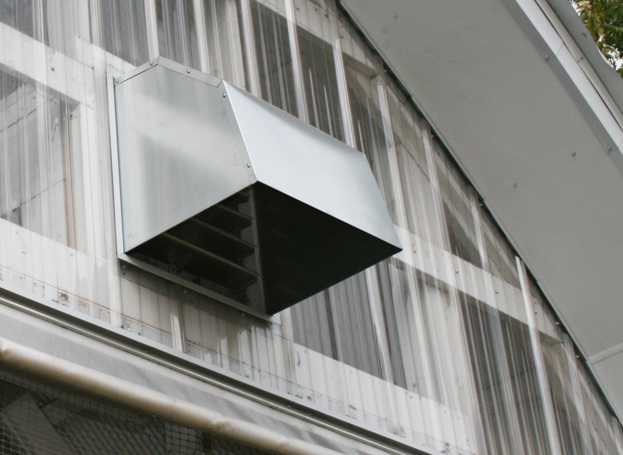 J&D Manufacturing Galvanized Weather Hood