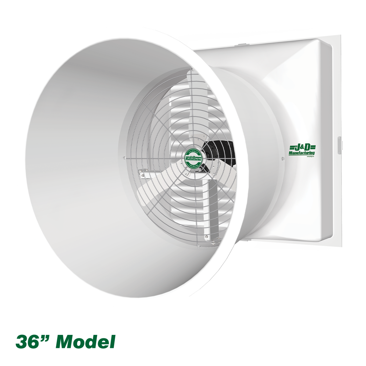 J&amp;D Manufacturing Legend Fiberglass Exhaust Fan
