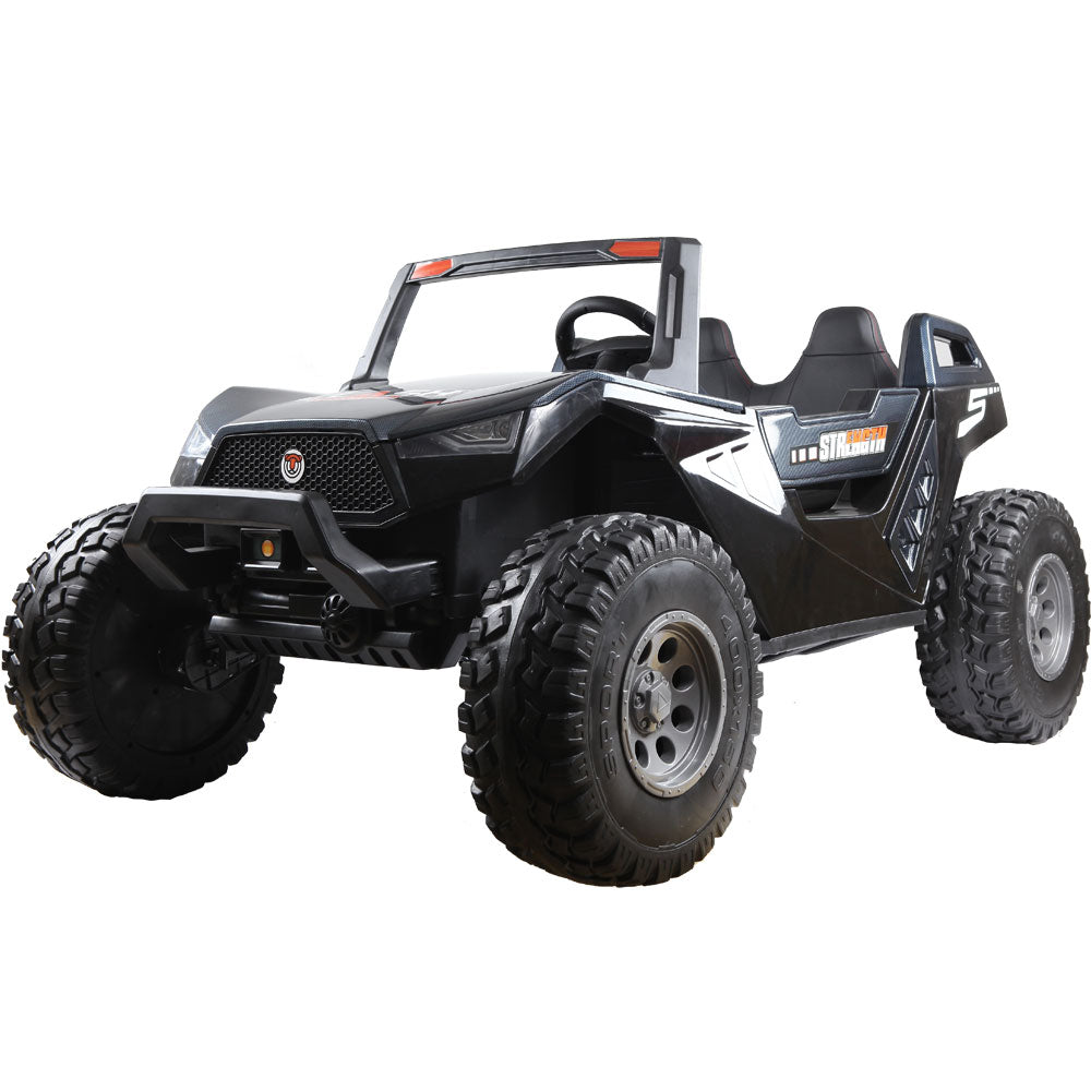 MotoTec Baja UTV 4x4 24v Carbon Fiber