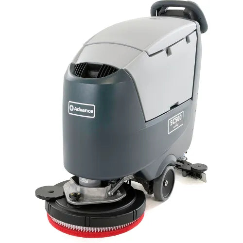 Nilfisk Advance SC500™ 20D W105 OBC PH Walk Behind Floor Scrubber, 20" Model #: WBB3133247