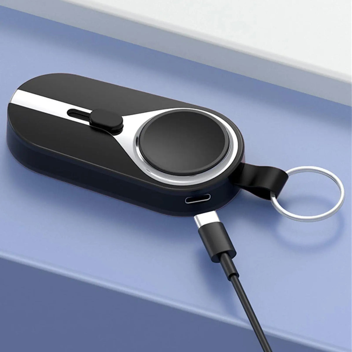 2000mA Mini Power Bank 2 IN 1 Keychain Battery Pack Portable Charger Multi-protection Batterie Externe Support Easy to Carry