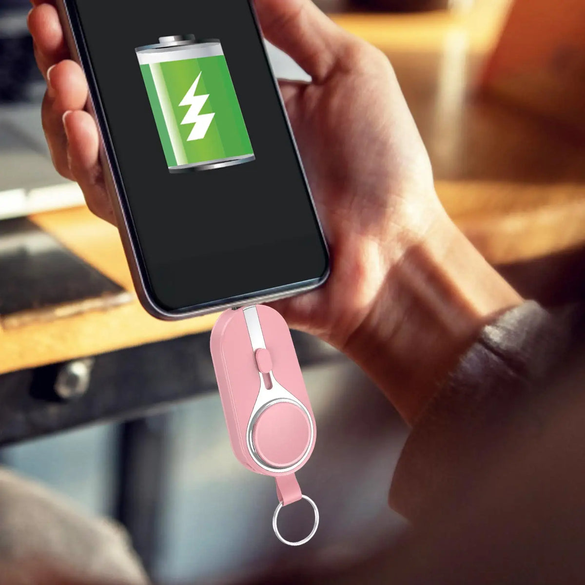 2000mA Mini Power Bank 2 IN 1 Keychain Battery Pack Portable Charger Multi-protection Batterie Externe Support Easy to Carry