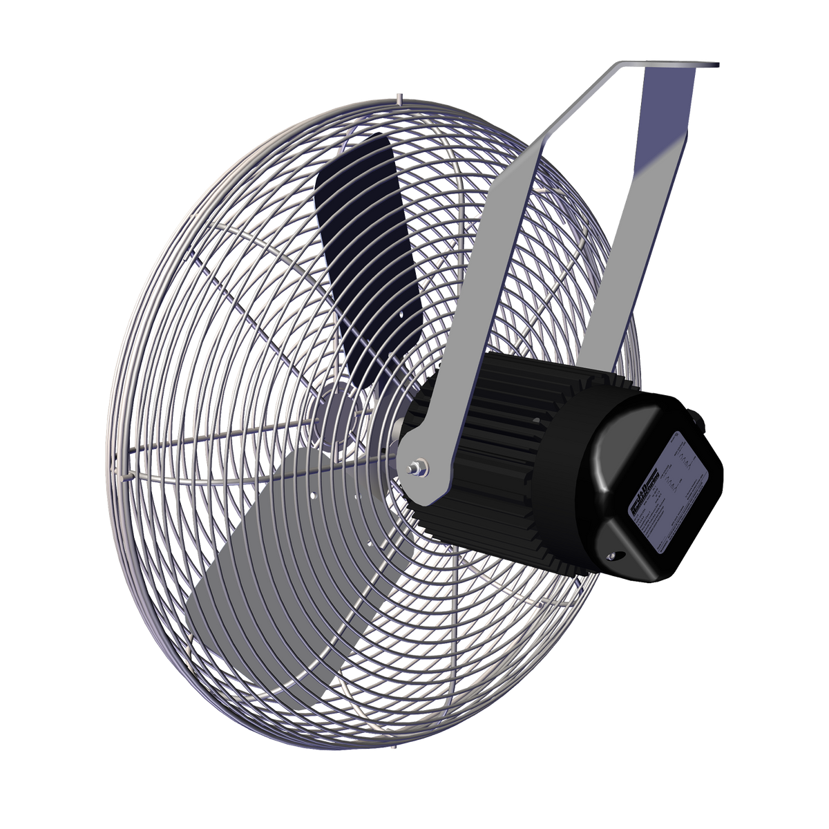 J&amp;D Manufacturing Stainless-steel Basket Fan