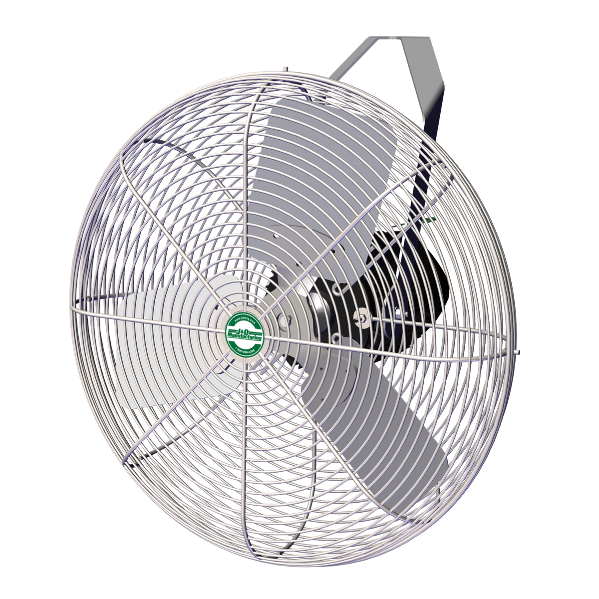 J&amp;D Manufacturing Stainless-steel Basket Fan