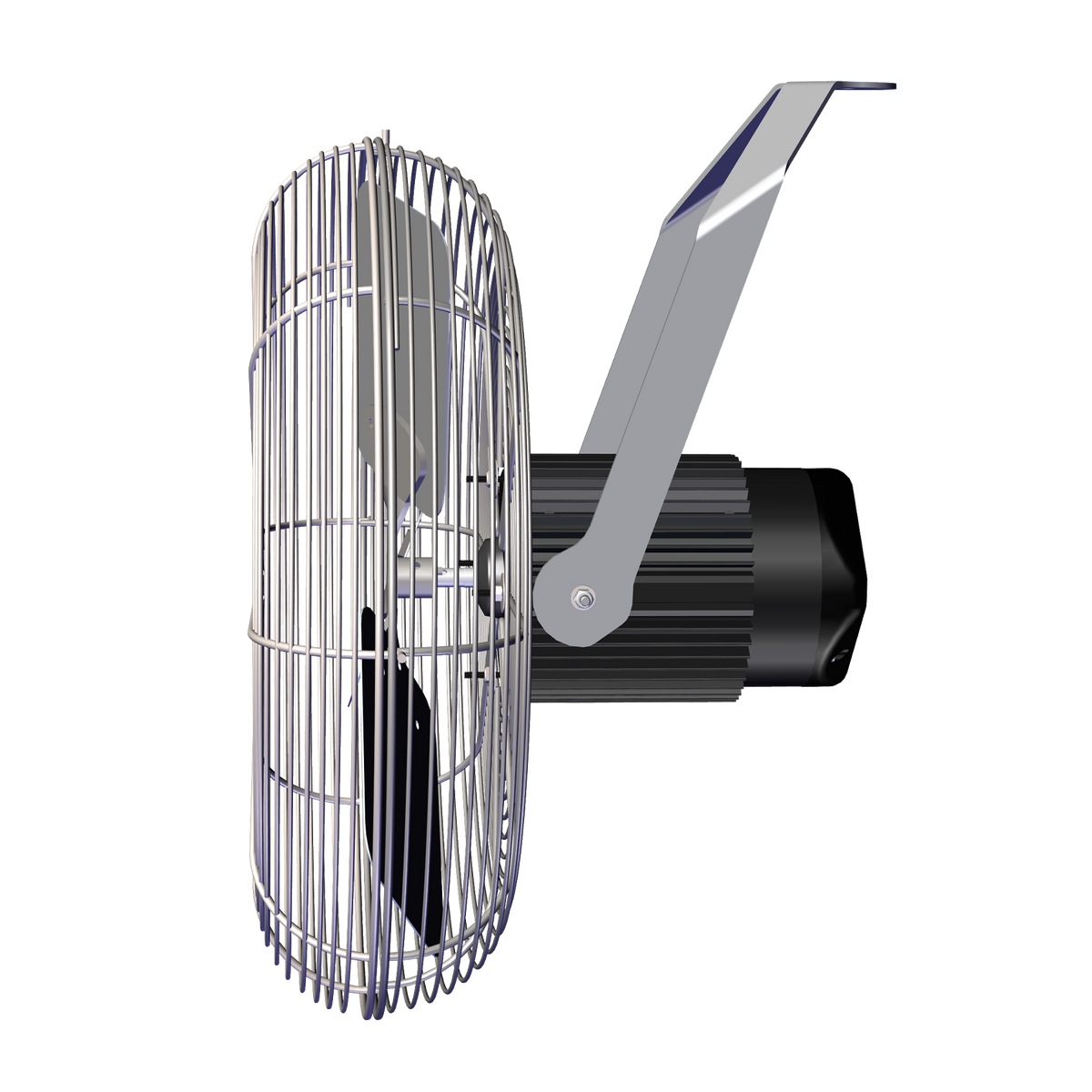 J&amp;D Manufacturing Stainless-steel Basket Fan