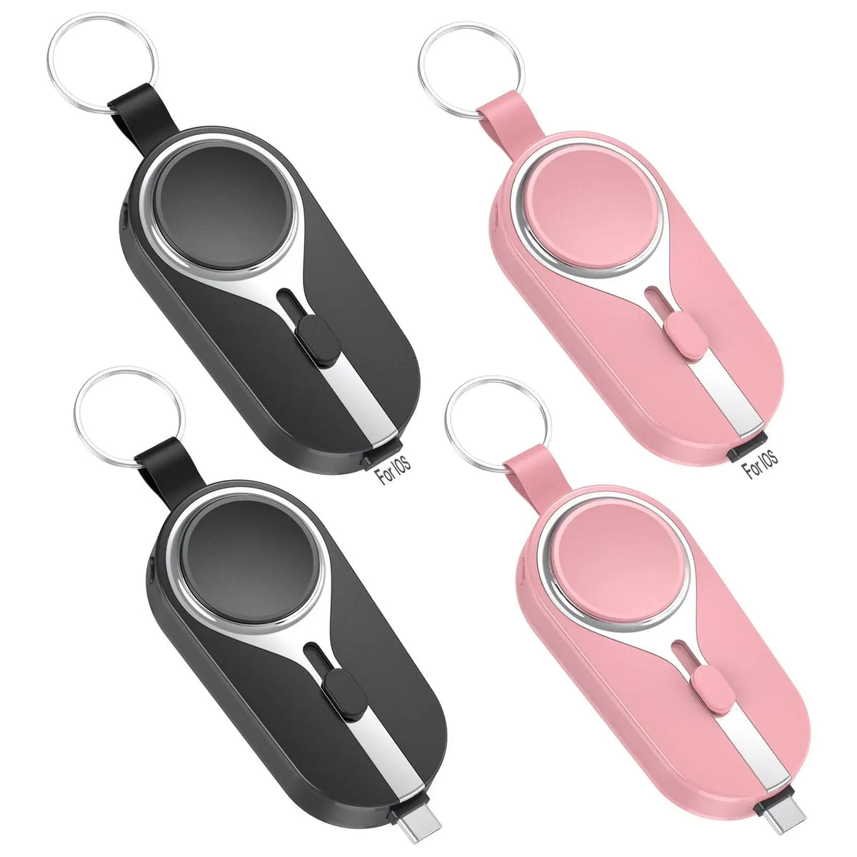 2000mA Mini Power Bank 2 IN 1 Keychain Battery Pack Portable Charger Multi-protection Batterie Externe Support Easy to Carry