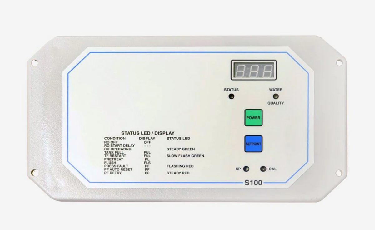 C-100 Reverse Osmosis System Control Panel