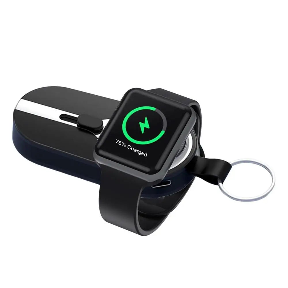 2000mA Mini Power Bank 2 IN 1 Keychain Battery Pack Portable Charger Multi-protection Batterie Externe Support Easy to Carry
