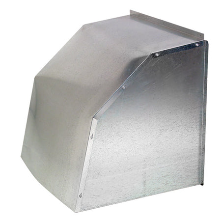 J&D Manufacturing Galvanized Weather Hood