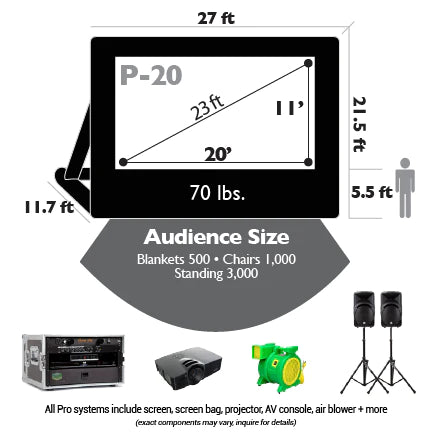 Event Pro Outdoor Theater System 20&#39;