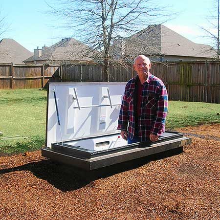 Survive-a-Storm Estate Underground Tornado Shelter