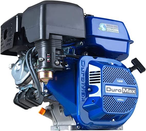 DuroMax XP18HP 440cc 1&#39;&#39; Shaft Recoil Start Gas Powered Engine