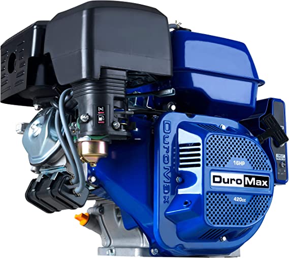 DuroMax XP16HPE 420cc 1&#39;&#39; Shaft Recoil/Electric Start Gas Powered Engine