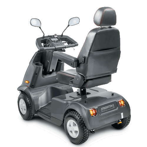 Afikim Afiscooter - C4 R Ext Range - 4 Wheel Electric Mobility Scooter FTC4650