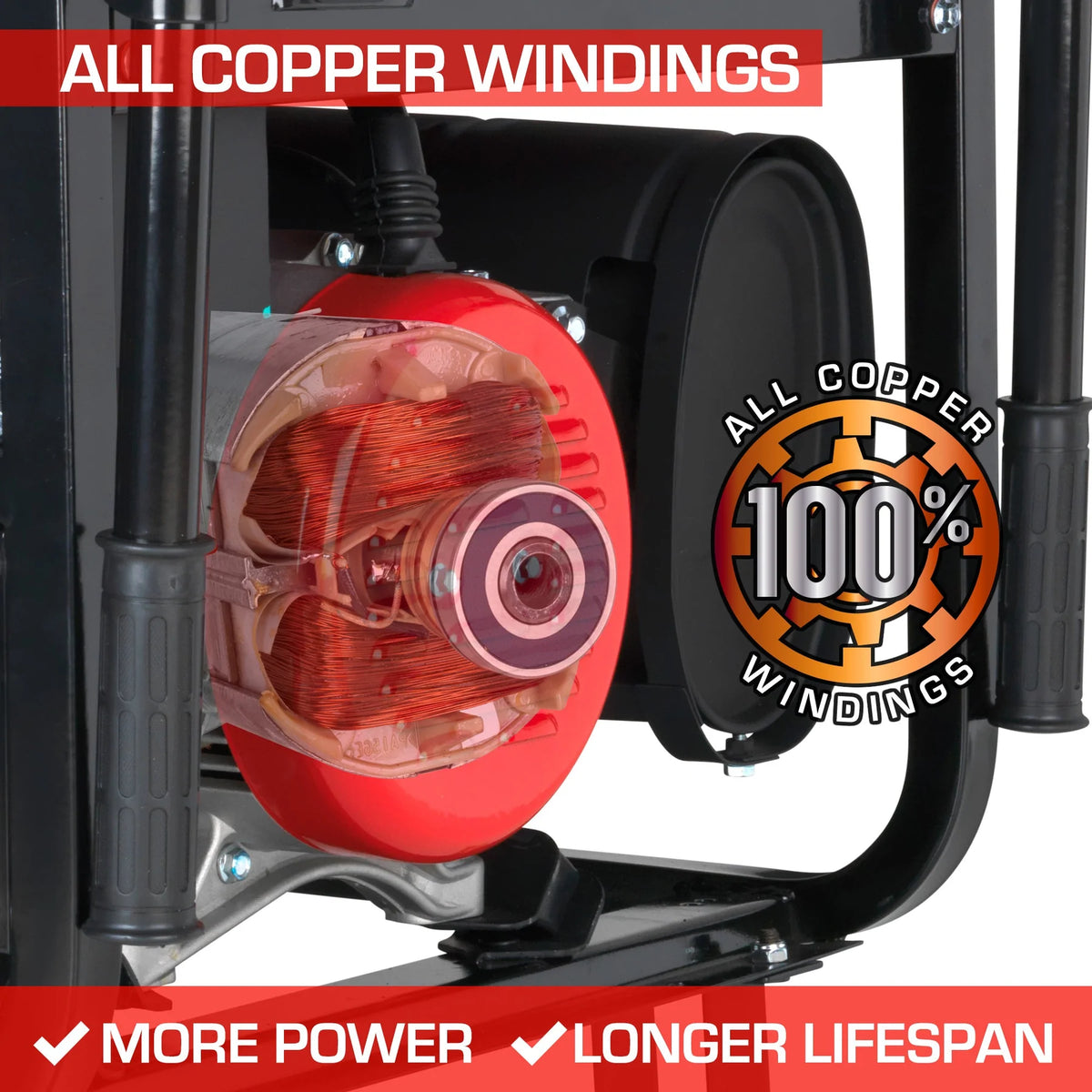 DuroStar DS4850EH 4,850-Watt/3,850-Watt 210cc Electric Start Dual Fuel Portable Generator
