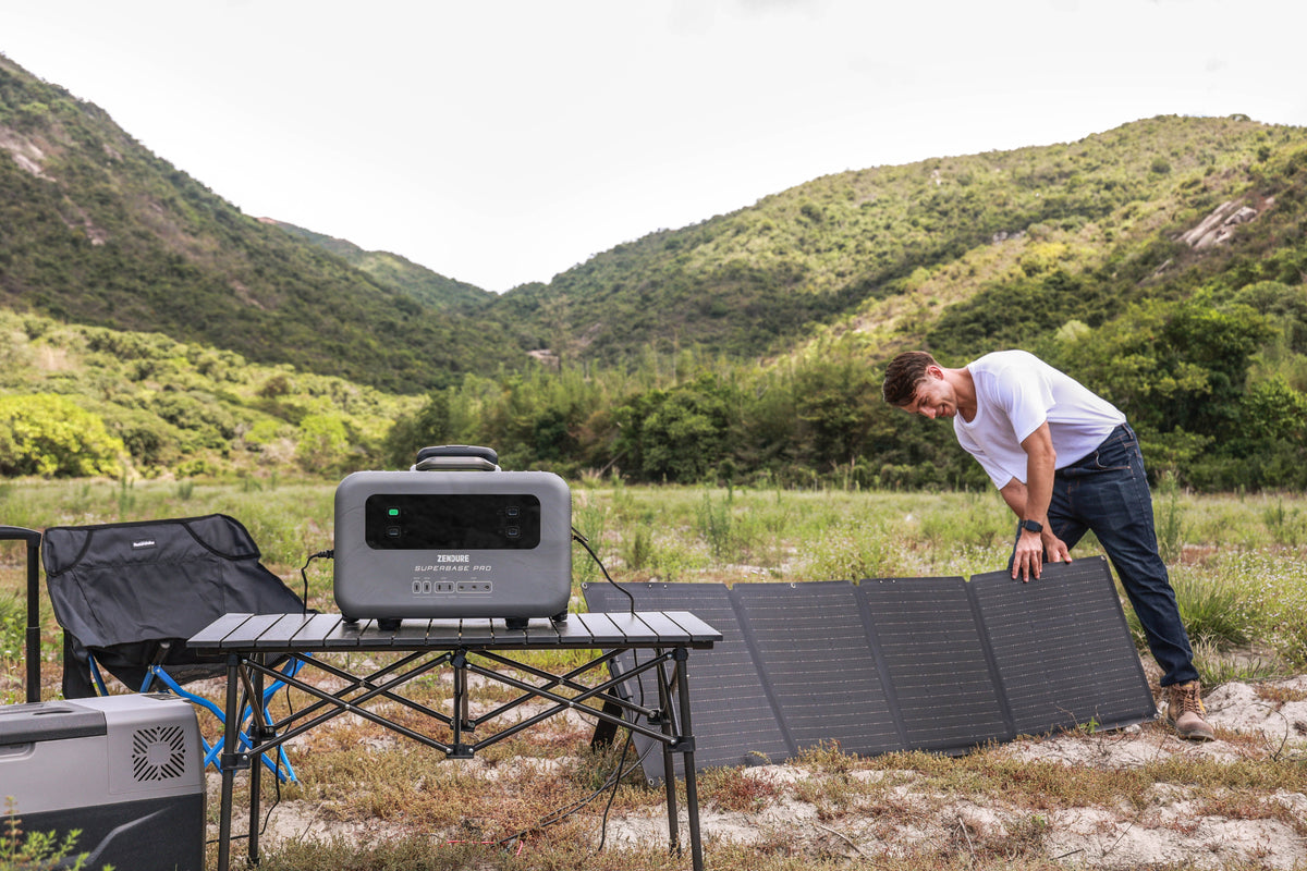 Zendure 400W Solar Panel gray