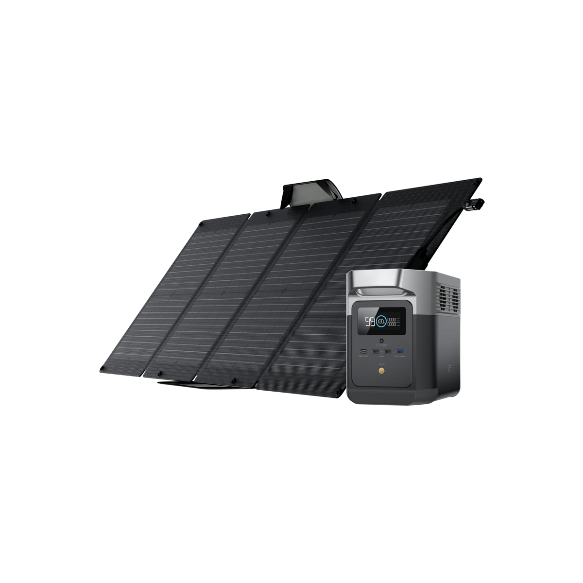EcoFlow DELTA mini + 110W Portable Solar Panel