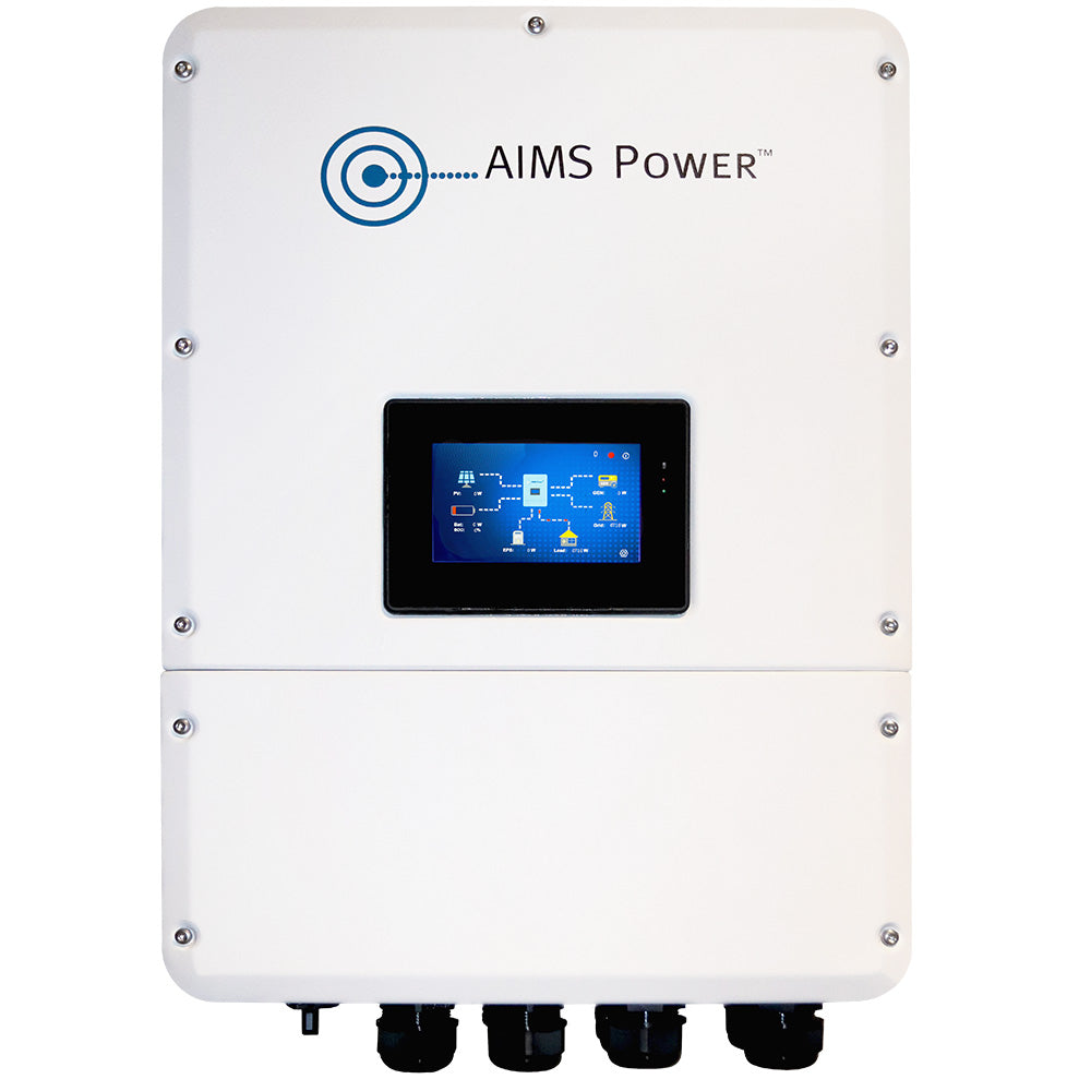AIMS Power Hybrid Inverter Charger 4.6 kW Power Output 6.9 kW Solar Input