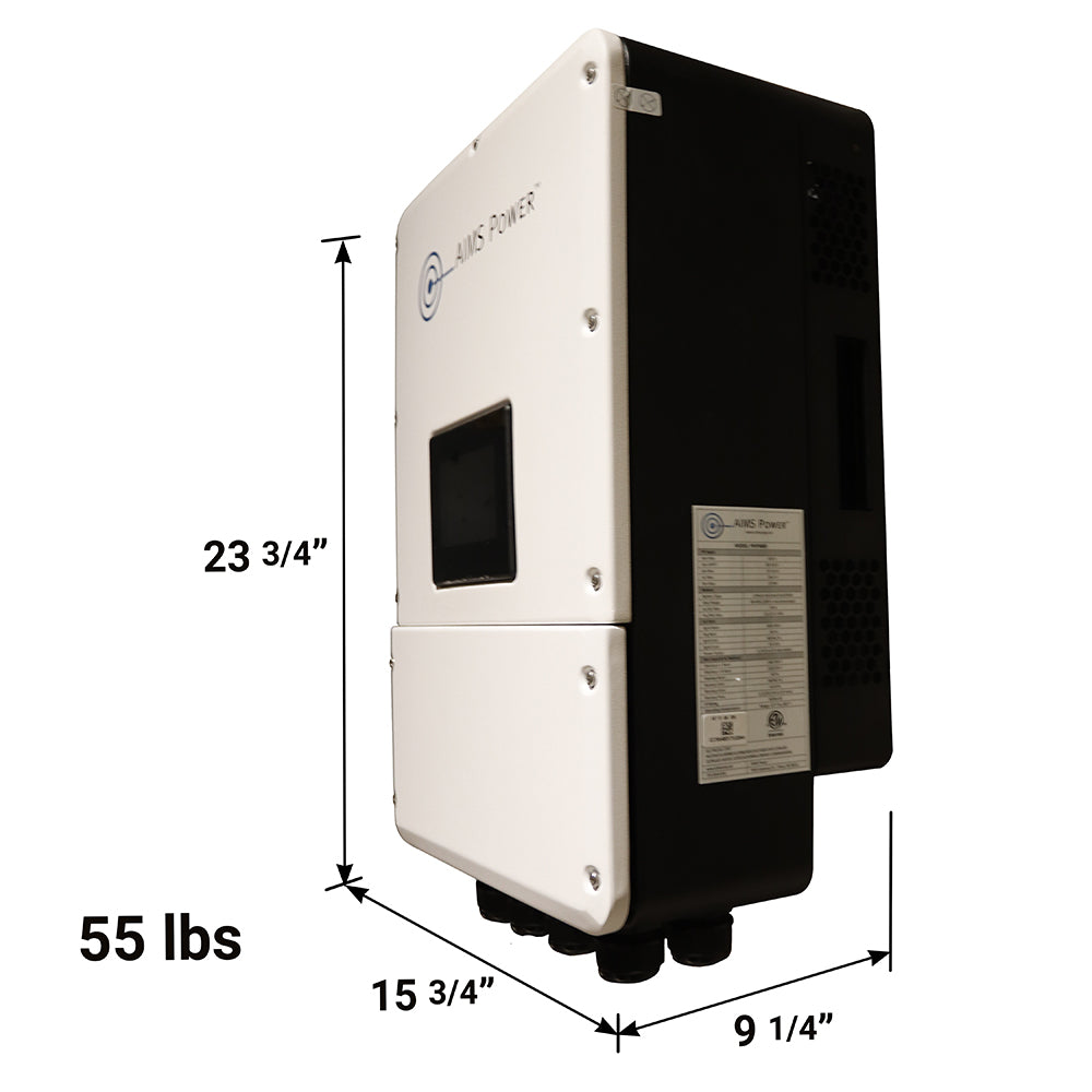 AIMS Power Hybrid Inverter Charger 4.6 kW Power Output 6.9 kW Solar Input