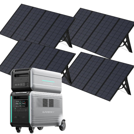 Zendure SuperBase V4600+ B4600+400W Solar Panel