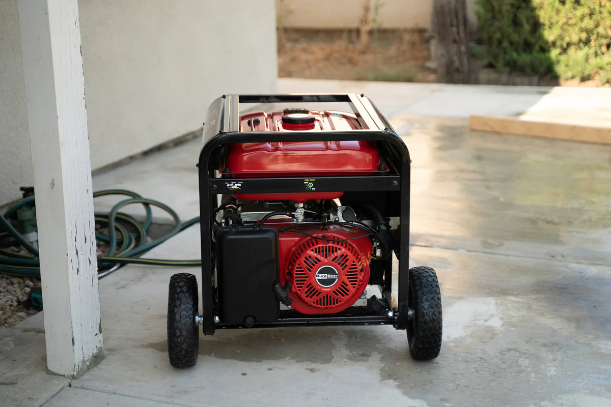 DuroStar DS13000E 13,000-Watt/10,500-Watt 500cc Electric Start Gas Powered Portable Generator