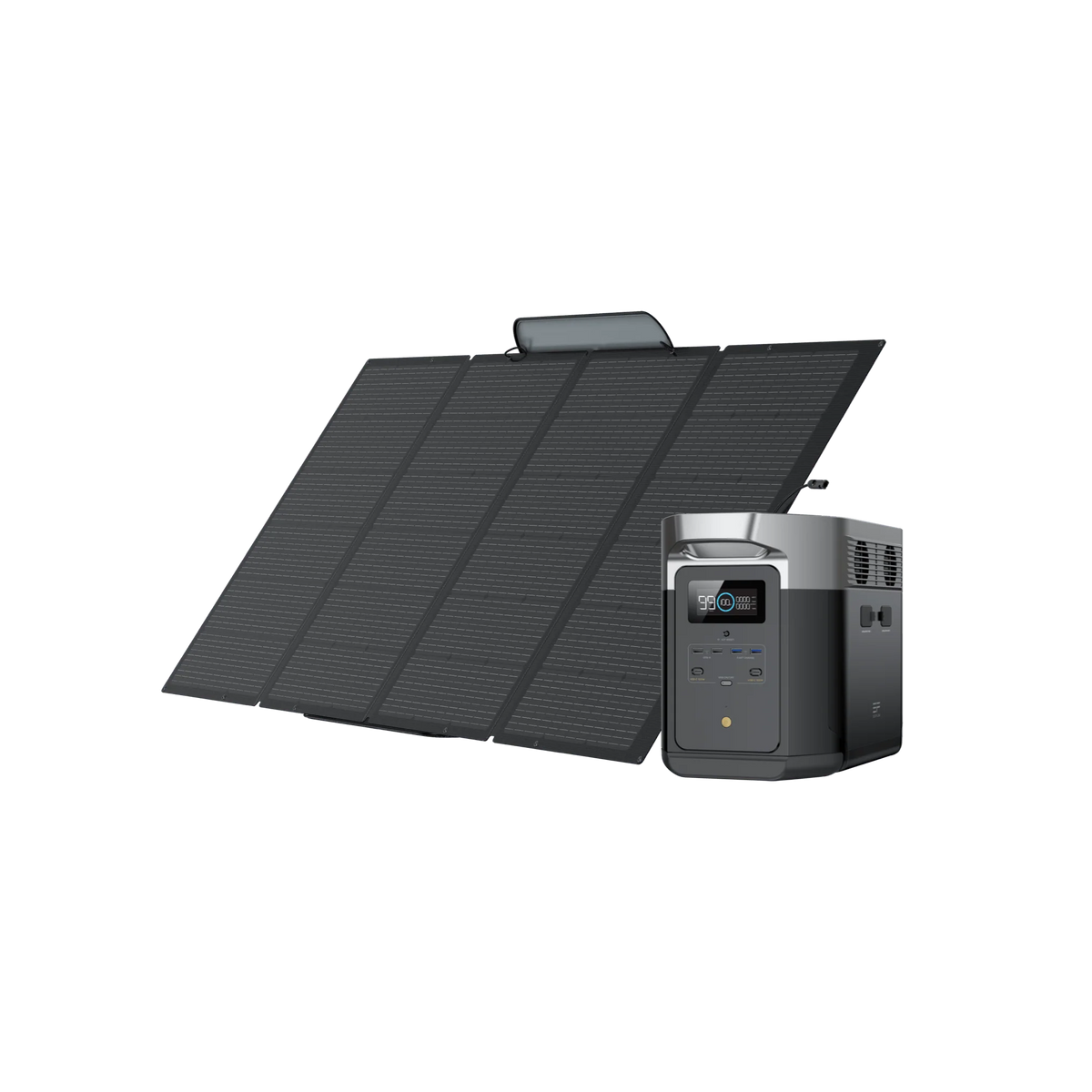 EcoFlow DELTA Max 2000 + 400W Portable Solar Panel