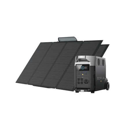 EcoFlow DELTA Pro + 400W Portable Solar Panel