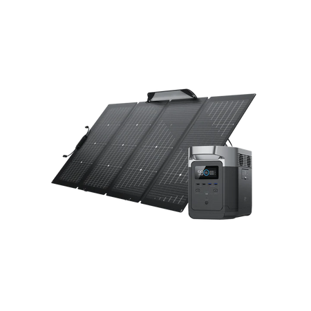EcoFlow DELTA 1000 + 220W Portable Solar Panel