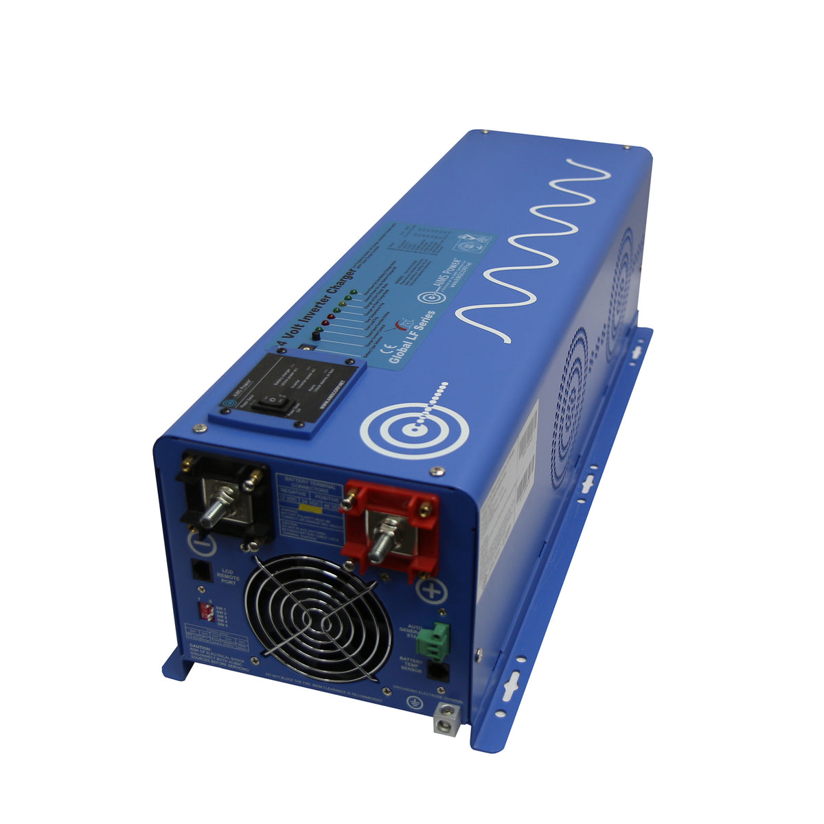 AIMS Power 6000 Watt Pure Sine Inverter Charger 48Vdc / 240Vac Input &amp; 120/240Vac Split Phase Output