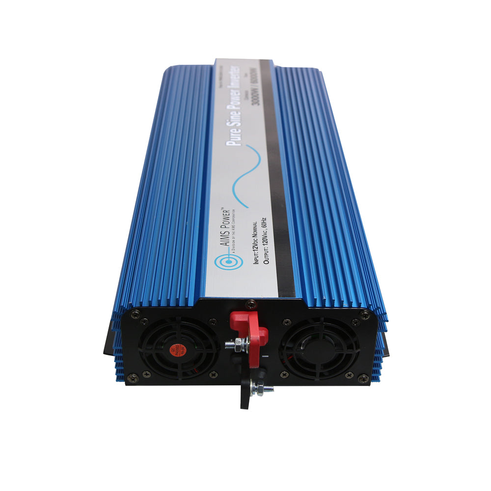 AIMS Power 3000 Watt Pure Sine Inverter ETL Listed conforms to UL 458 / CSA 22.2